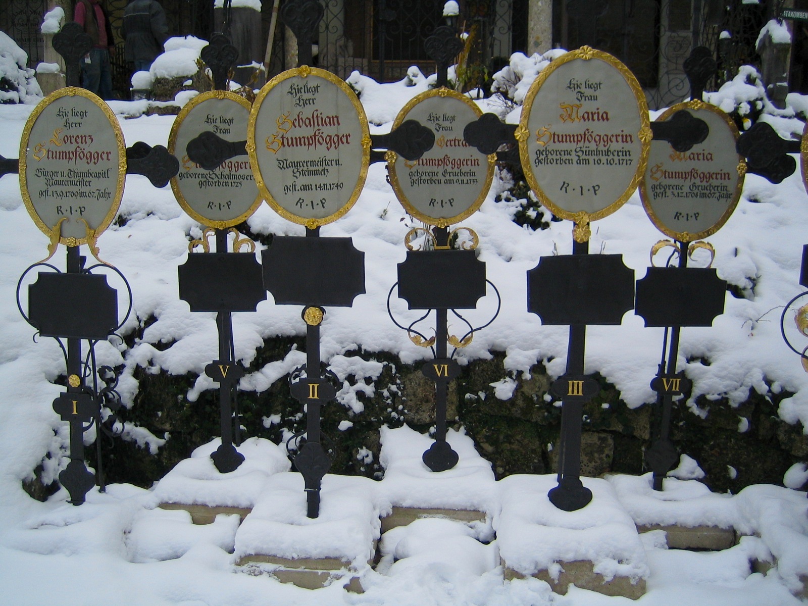 Salzburg, Austria, Petersfriedhof, St. Peter's Cemetery